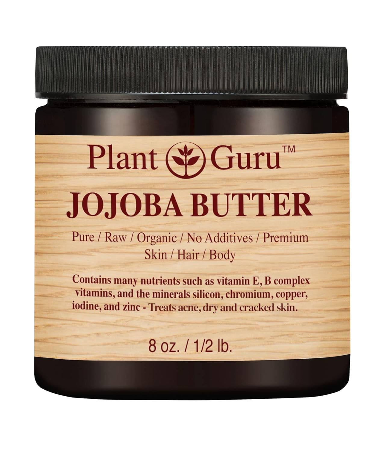 8 Oz. 100% Pure Raw Fresh Natural Cold Pressed. Skin Body And