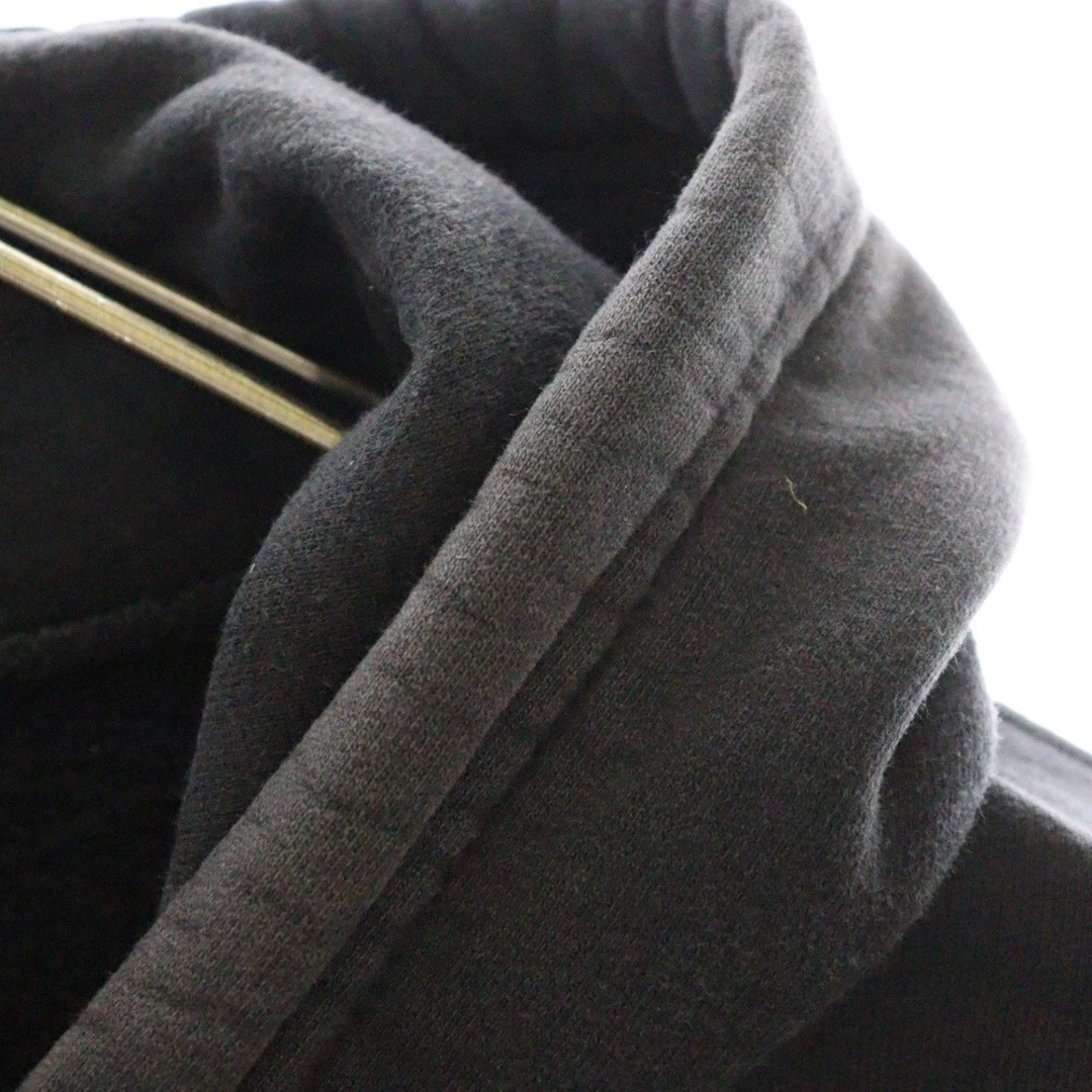 Felpa con cappuccio Chrome Hearts SWTSHRT HD zip Osaka posteriore ferro di cavallo pugnale nera usata e54c3