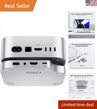 Mac Mini M4 Dock with 4TB M.2 SSD Support and 4K HDMI Output Accessories