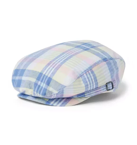 NWT Janie and Jack Flower Show Plaid Newsboy Cap Boys Hat Size 0-6 Months
Opens in a new window or t