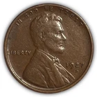 1927-D Lincoln Wheat Cent Extremely Fine XF Coin #24264