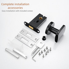 Concealed Interior Door Lock Zinc Alloy Silent Singlesided Latch Mechanism