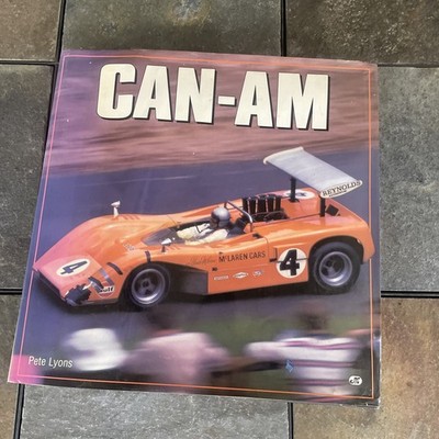 Can-Am Auto Racing Chaparral History by Pete Lyons 1995 HC DJ VG