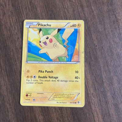 Pikachu 50/149 Common Boundaries Crossed Pokemon LP