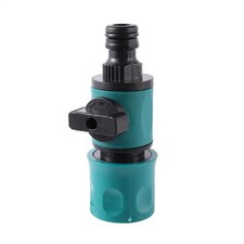 1/2x Garden Hose Pipe In Line Tap Shut On/Off Valve stop valve Connector Adaptor
