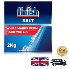 2 kg Scent-Free Dishwasher Salt - Superior Limescale Prevention for Clean Dishes 6.50 per kilo