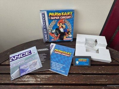 Mario Kart Super Circuit Nintendo Game Boy Advance OVP CIB Anleitung GETESTET 