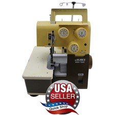 JUKI MO-134 Quilting Overlock Pro Sewing Machine  Pedal   Tested Working   Used