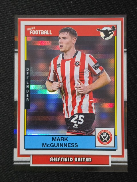 2025/26 Panini Football EFL - Black 1/1 Mark McGuinness Sheffield United