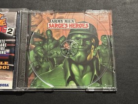 Army Men: Sarge's Heroes (Sega Dreamcast, 2000) CIB Complete Reg Card Tested