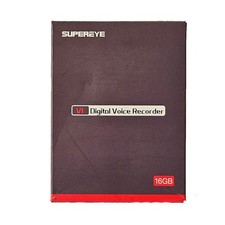 Supereye 16GB Digital Voice Recorder USB Rechargeable Portable Audio Recorder
