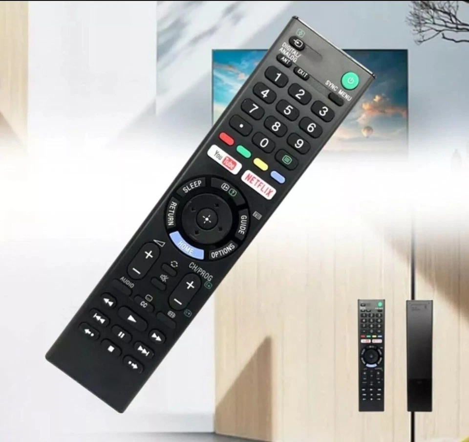 For Sony TV Replacement Remote Control Bravia 3D HD Netflix Youtube RMT-TX300E - Image 4 of 4