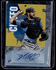 Nick Ciuffo 2019 Topps Fire Fire Auto #FA-NC Tampa Bay Rays
