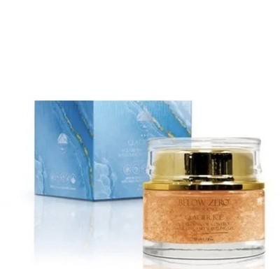 Below Zero Swiss Science Glacier Ice Cooling Facial Peeling Gel 1.7 oz 50 ml NEW