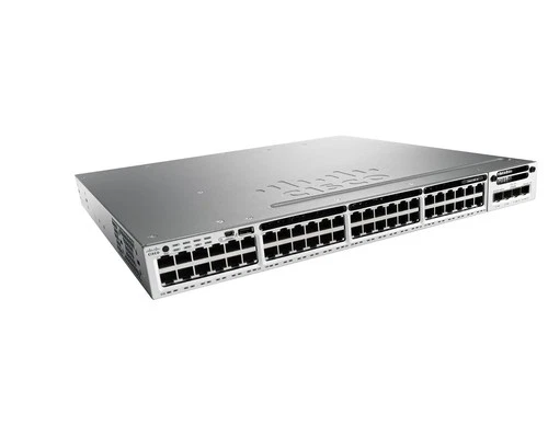 Cisco WS-C3850-48U-S + C3850-NM-2-10G – 48-Port UPOE Gigabit Switch mit 2×10G Up
