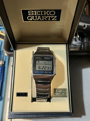 Vintage Seiko M354-5019 Lcd Mens James Bond “Moonraker” Watch