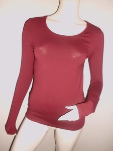 t shirt manche longue femme basic