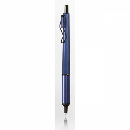 Uni (Mitsubishi) Jetstream Edge Ballpoint Pen 0.28 mm - Black ink Navy Body - Picture 2 of 11