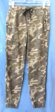 RSQ Camo Stretch Drawstring Double Pocket Jogger Pants Size S