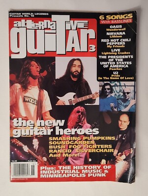 ALTERNATIVE GUITAR Magazine Issue #3 1996 The New Guitar Heroes Foo Fighters