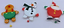Hallmark Keepsake 2005 Joyful Jumping Jacks Set of 3 Christmas Ornaments