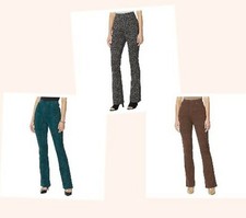 DG2 by Diane Gilman Women's Pull-On Stretch Boot-Cut Ponte Pants Jeggings