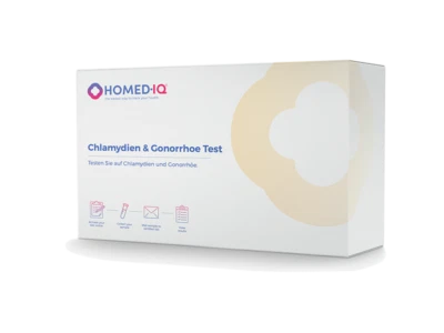 HOMED-IQ Chlamydien & Gonorrhoe (Tripper) Test Männer (Geschlechtskrankheit)