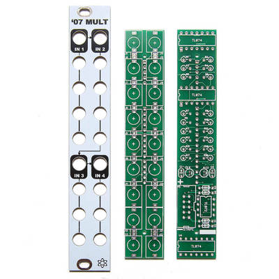 MST '07 Buffered Multiple PCB and Panel by Synthrotek Eurorack Module Modular