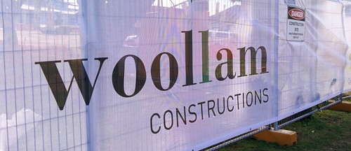 Cubiertas de malla de panel Heras Construction personalizadas impresas (excluye herrajes) - Imagen 3 de 12
