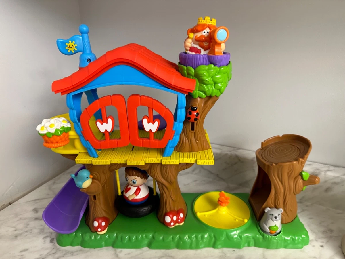 Playskool Weebles Wobble Turn N Tumble Musical Tree House Lookout