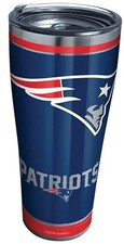 Patriots Tervis Tumbler 30Oz Stainless Steel Touchdown NEW England NFL NE w Lid