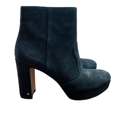KATE SPADE NEW YORK Women's Barrett Booties Black Suede NEW Size 9