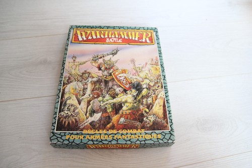 jeu wargame rôle WARHAMMER BATTLE games workshop edition française