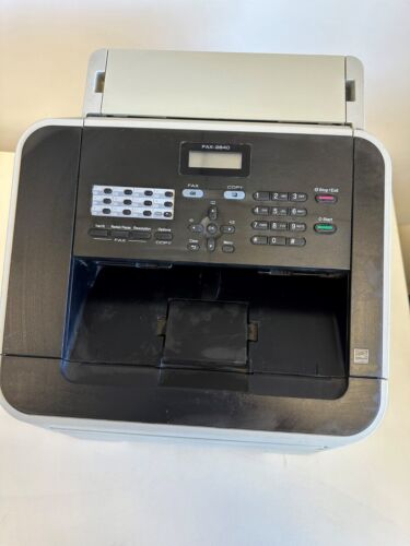 Brother Fax-2840 A4 Laser Fax Machine With Fax Cable and Power Cable - Picture 2 of 4