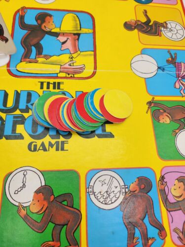 Vintage The Curious George Board Game No. 170 Parker Brother Complete 1977 - Picture 4 of 6