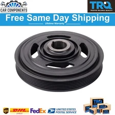 TRQ Engine Crankshaft Vibration Damper Fits 2007-2020 Acura Honda