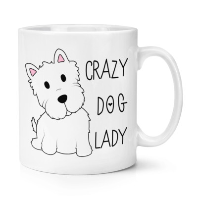 Tasse Humour Chien 'Je Veux Seulement 2 Chiens' - 10oz, Céramique Blanche, Cadeau Rigolo