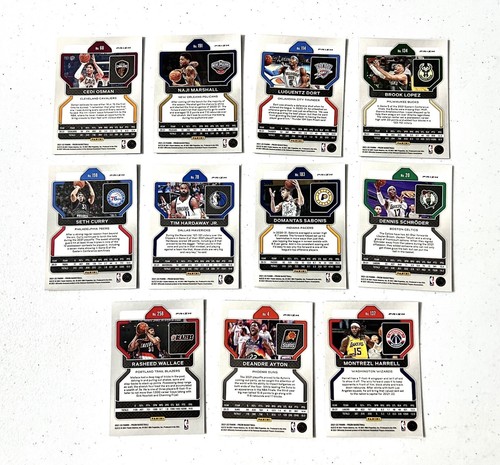 21/22 Panini NBA Baloncesto Onda Púrpura Prizm Lote de 11 Start Up Niños Raro - Imagen 6 de 6