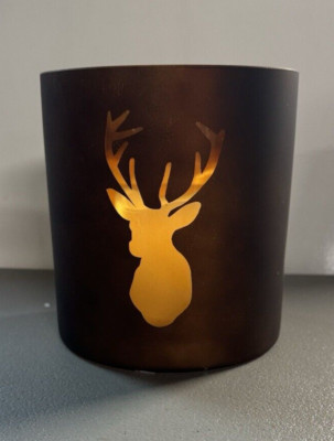 Alison at Home - AC Stag Candle Holder w/ LED Candle