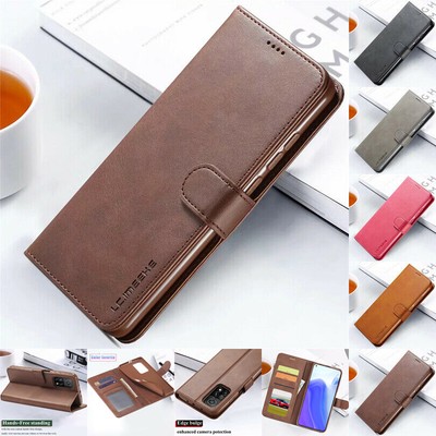 Case For Xiaomi Redmi Note 10 10T 11 Lite Flip Leather Magnetic Wallet TPU Cover