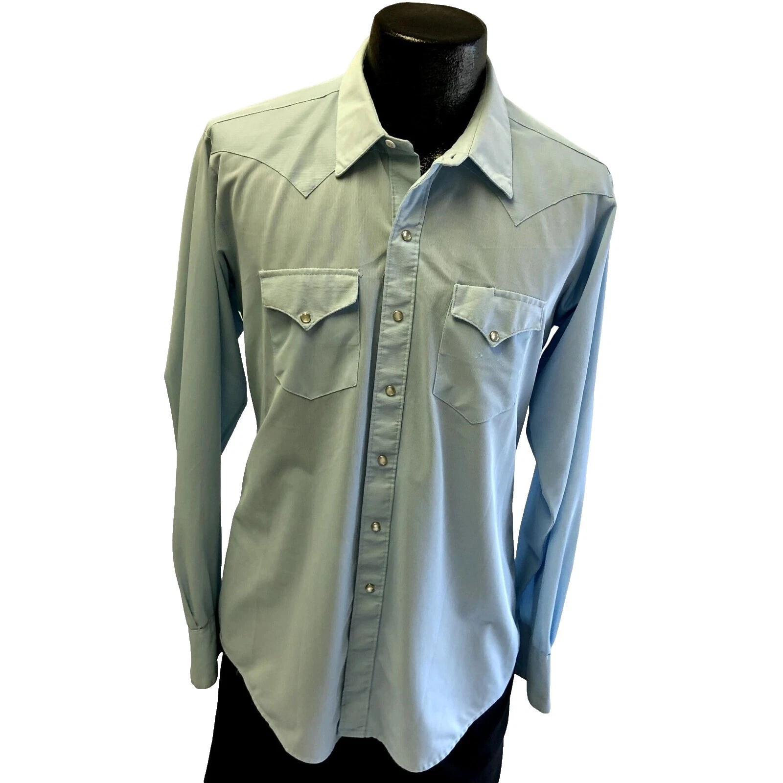 Rockabilly Nylon 1950s Vintage Casual Shirts for Men