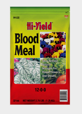 Hi-Yield BLOOD MEAL 12-0-0 Organic Slow Release Granules Blood Meal 2.75 lb
