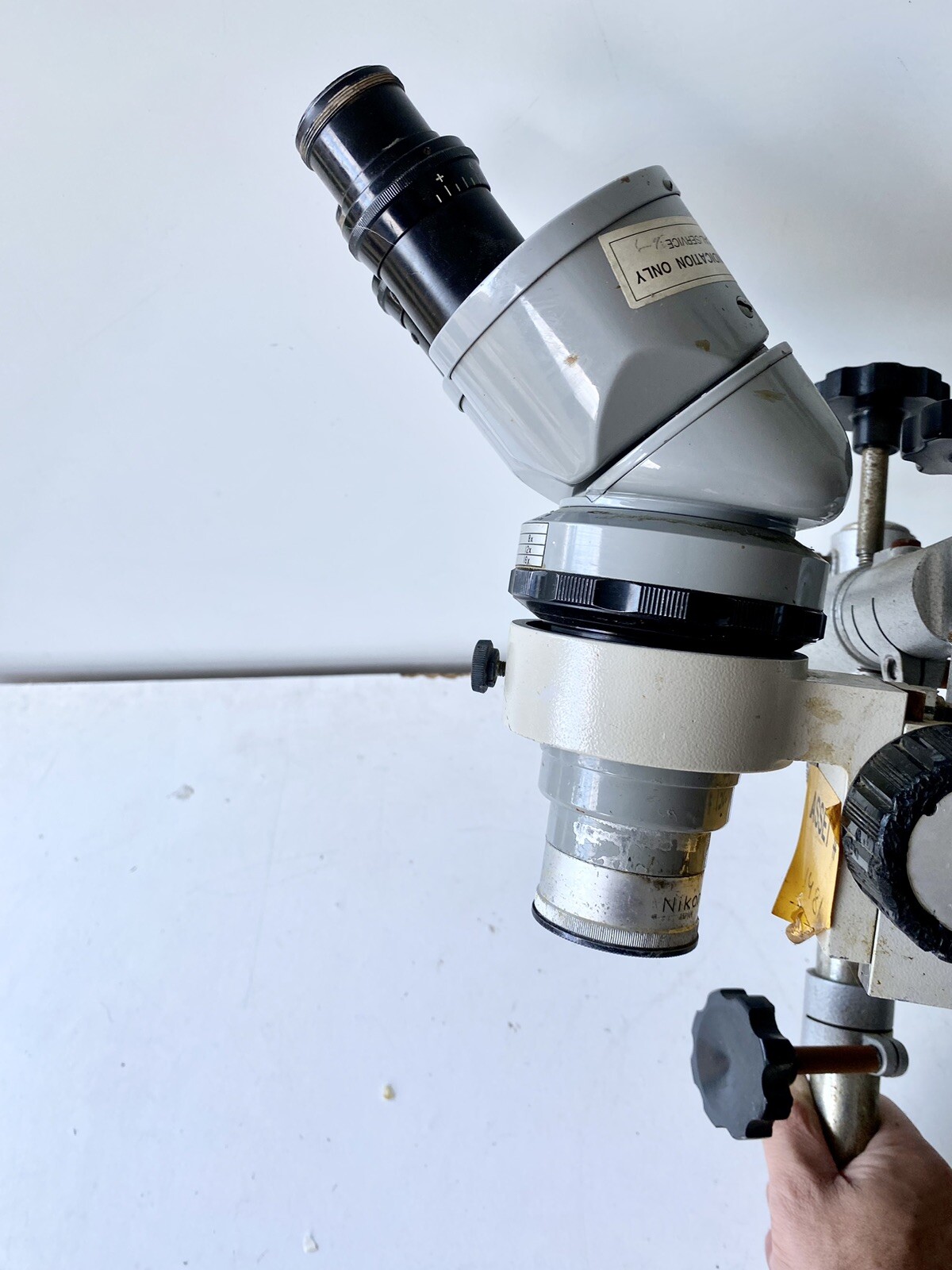 Nikon SMZ Stereo Zoom Microscope Head +Boom Stand #1 | eBay