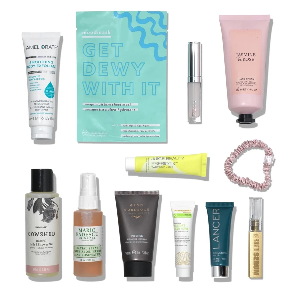 Caja de regalo de 12 piezas para mujeres conjunto de cuidado de la piel de lujo - conjunto de regalo de maquillaje - valor $135 Foto 3 de 4