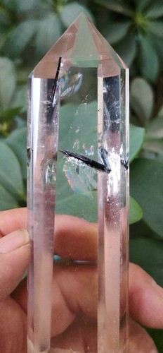 207g TURMALINA NEGRA NATURAL PELO CUARZO CRISTAL PUNTO CURATIVO 1 - Imagen 17 de 20