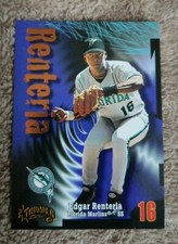1998 Circa Thunder Baseball Card #127 Edgar Renteria - Florida Marlins 