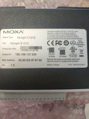 MOXA ioLogik E1212