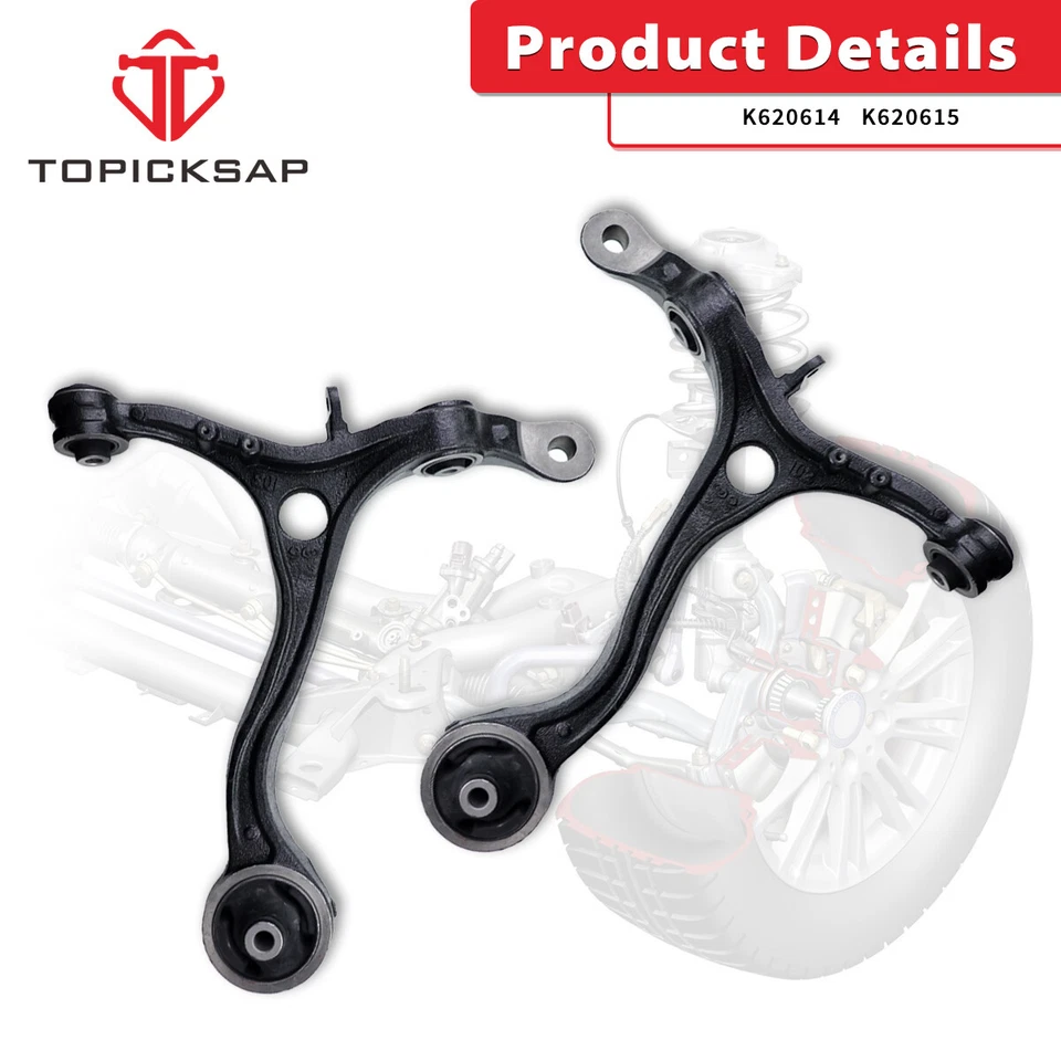 Kit de brazo de control inferior superior delantero de 12 piezas para Honda Accord 2008-2012 2,4 L 3,5 L Foto 4 de 4