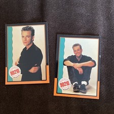 B34 Beverly Hills 90210 Topps 1991 #45 Luke Perry Dylan Mckay Plus Bonus