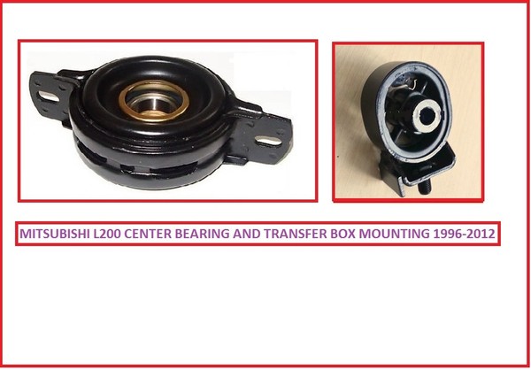 StüTze Mitte Lager & Transfer Dose Mountfor Mitsubishi L200 K74 2.5TD/B40 2.5DID-image